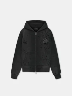 MA LOGO SHOTGUN ZIP HOODIE