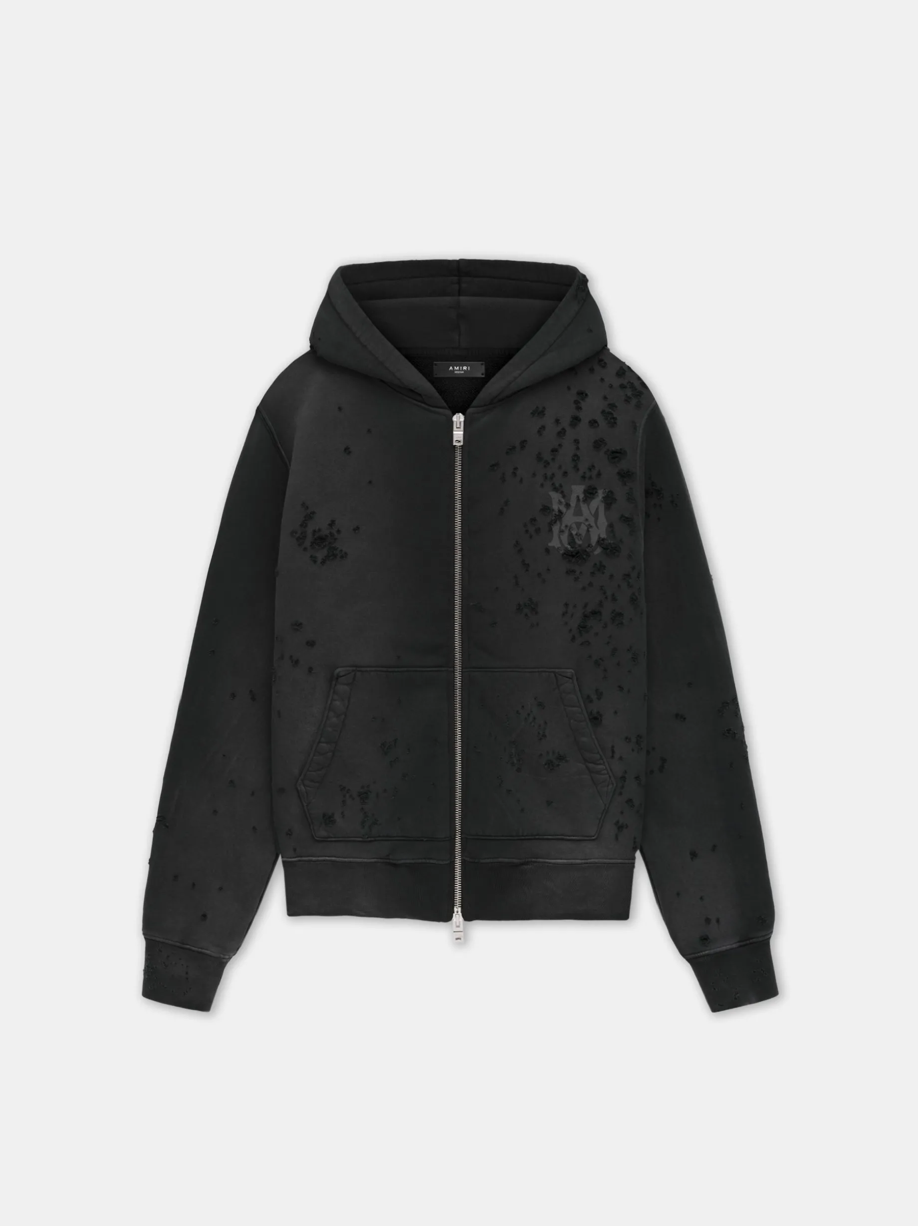 MA LOGO SHOTGUN ZIP HOODIE