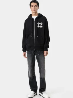 MA QUAD ZIP UP HOODIE
