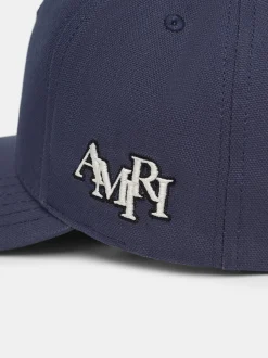 MA STAGGERED AMIRI FULL CANVAS HAT