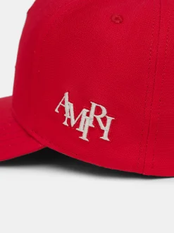 MA STAGGERED AMIRI FULL CANVAS HAT