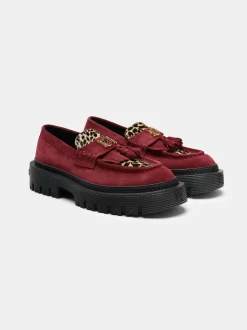 MA TASSLE LEOPARD JUMBO LOAFER