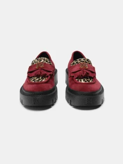 MA TASSLE LEOPARD JUMBO LOAFER