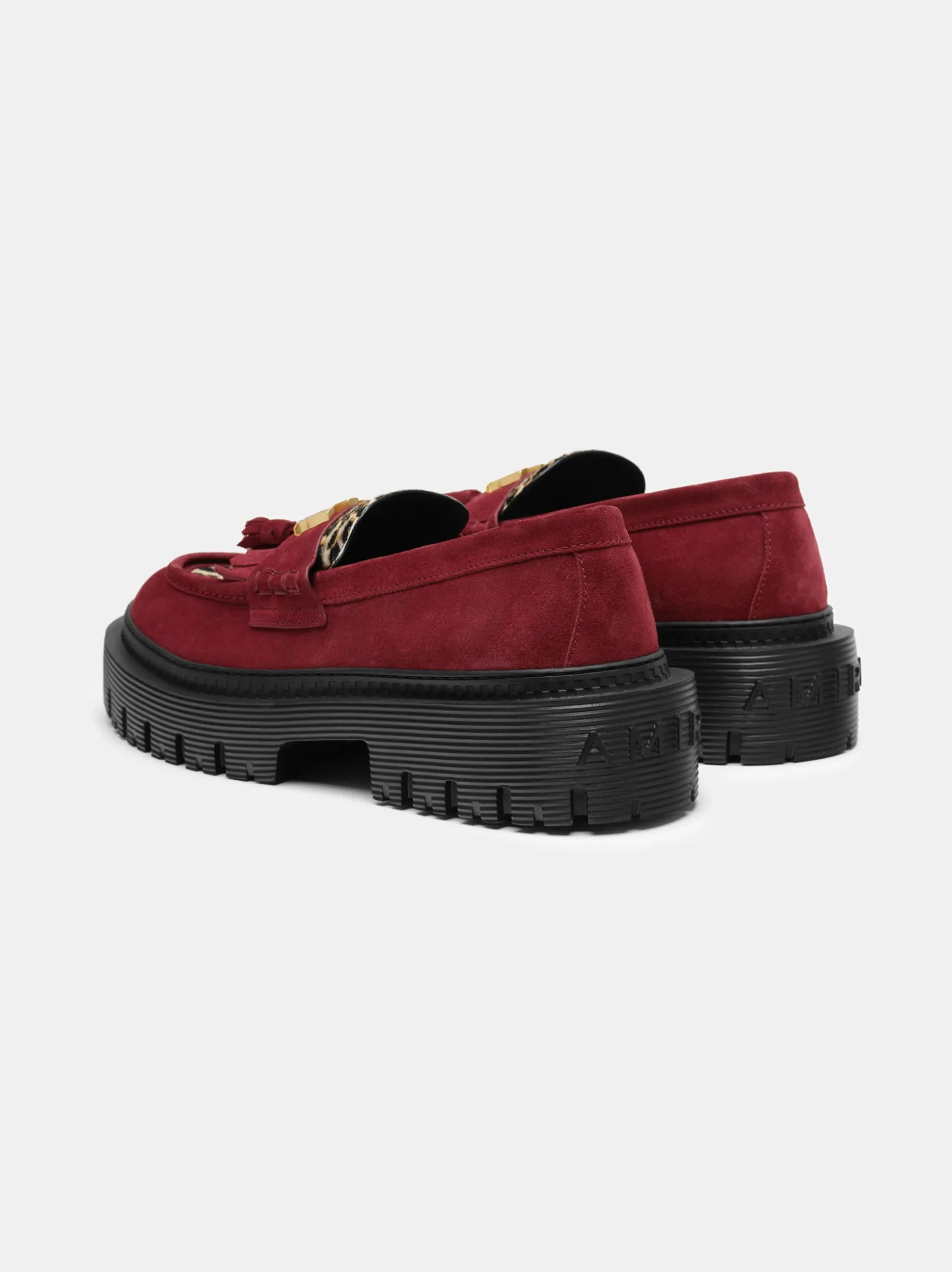MA TASSLE LEOPARD JUMBO LOAFER