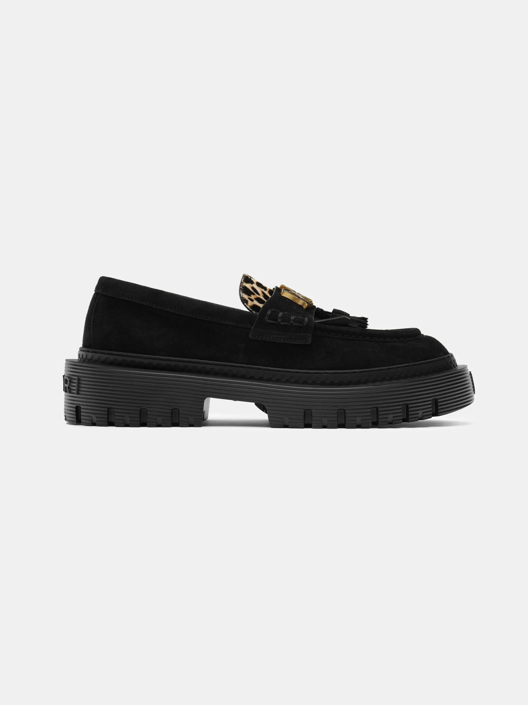 MA TASSLE LEOPARD JUMBO LOAFER