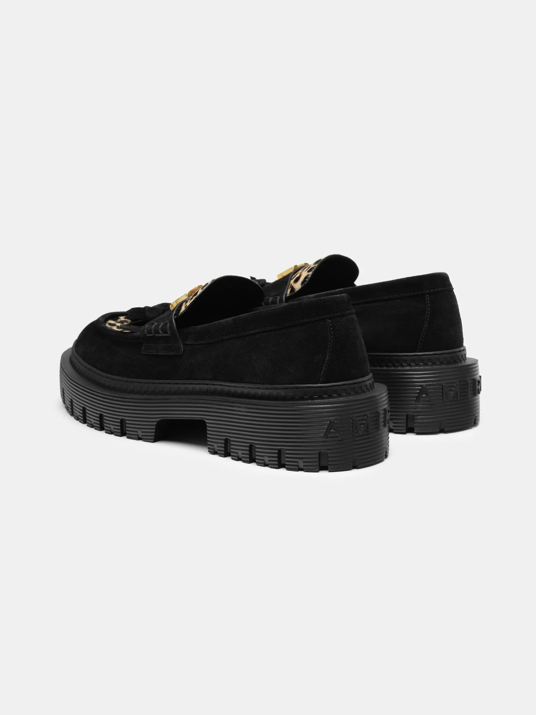 MA TASSLE LEOPARD JUMBO LOAFER