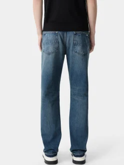RELEASED HEM STRAIGHT JEAN