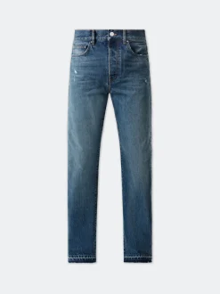 RELEASED HEM STRAIGHT JEAN