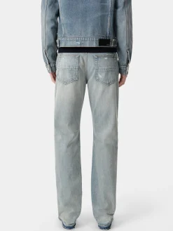 RELEASED HEM STRAIGHT JEAN