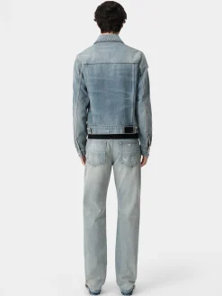 RELEASED HEM STRAIGHT JEAN
