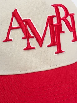 STAGGERED AMIRI CANVAS HAT