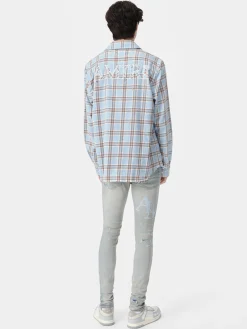 STAGGERED LOGO JEAN