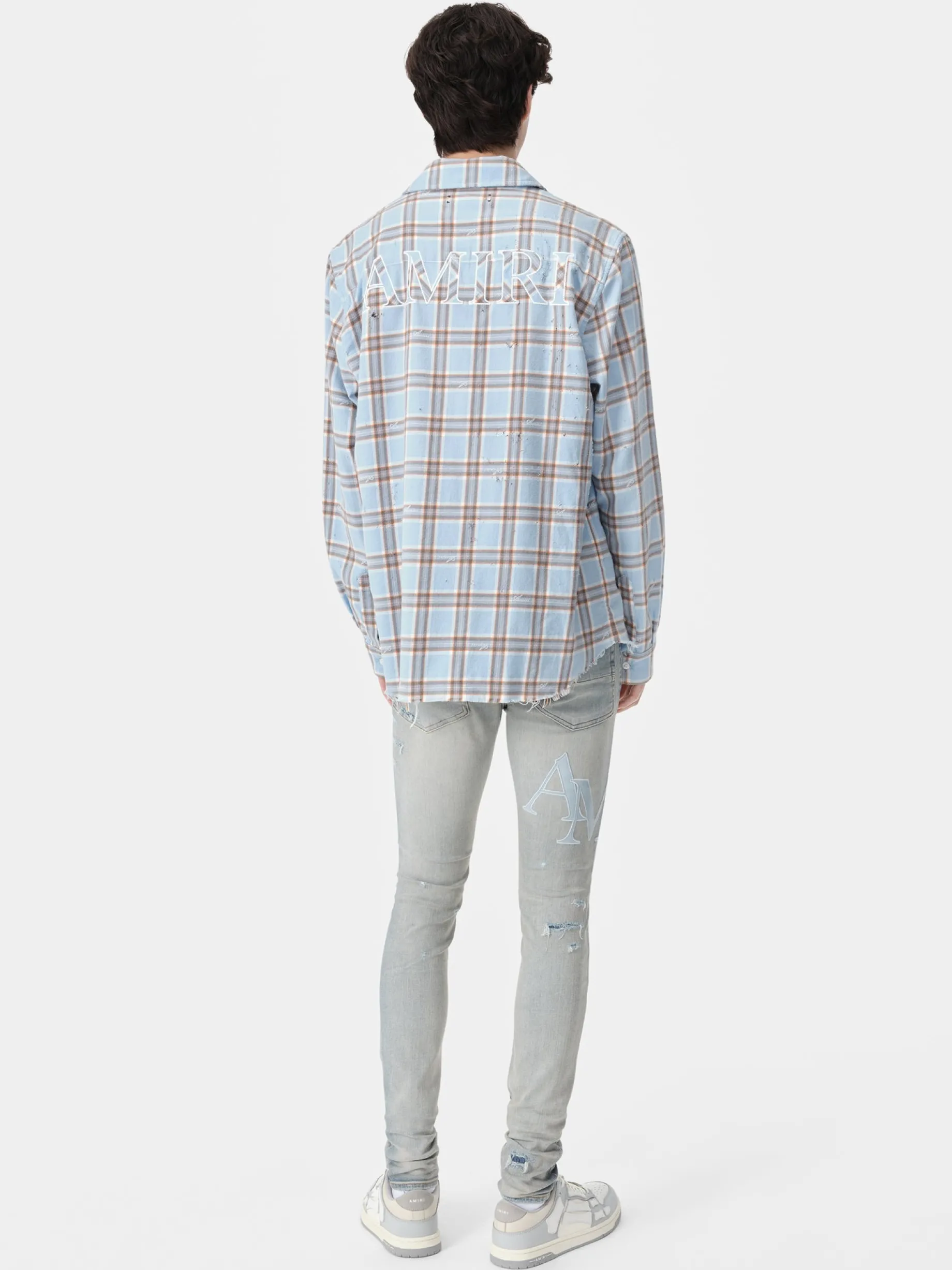 STAGGERED LOGO JEAN