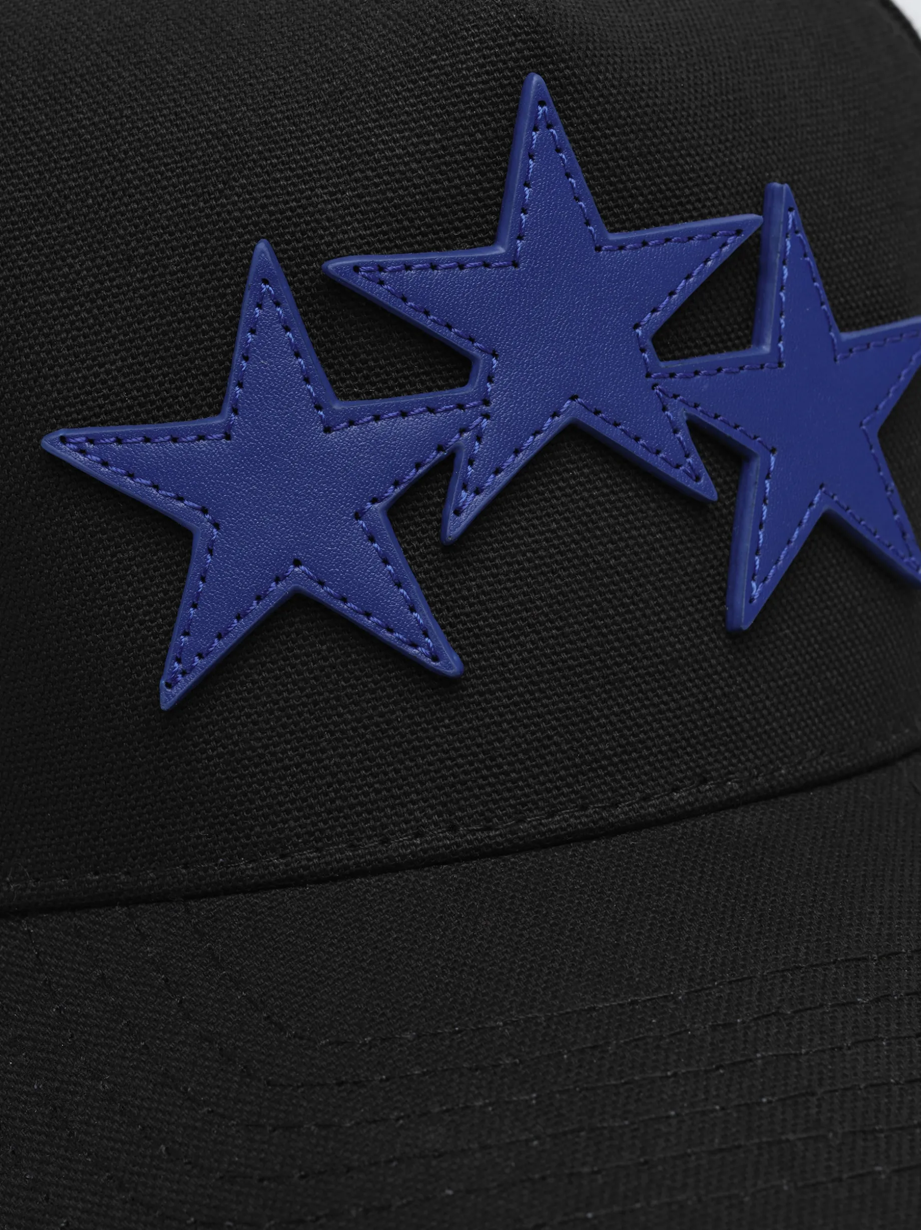 THREE STAR STAGGERED AMIRI FULL CANVAS HAT