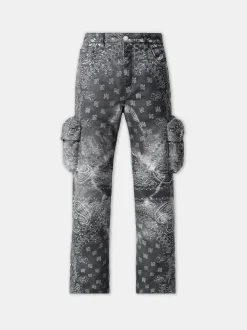 TIE DYE BANDANA M65 BAGGY CARGO