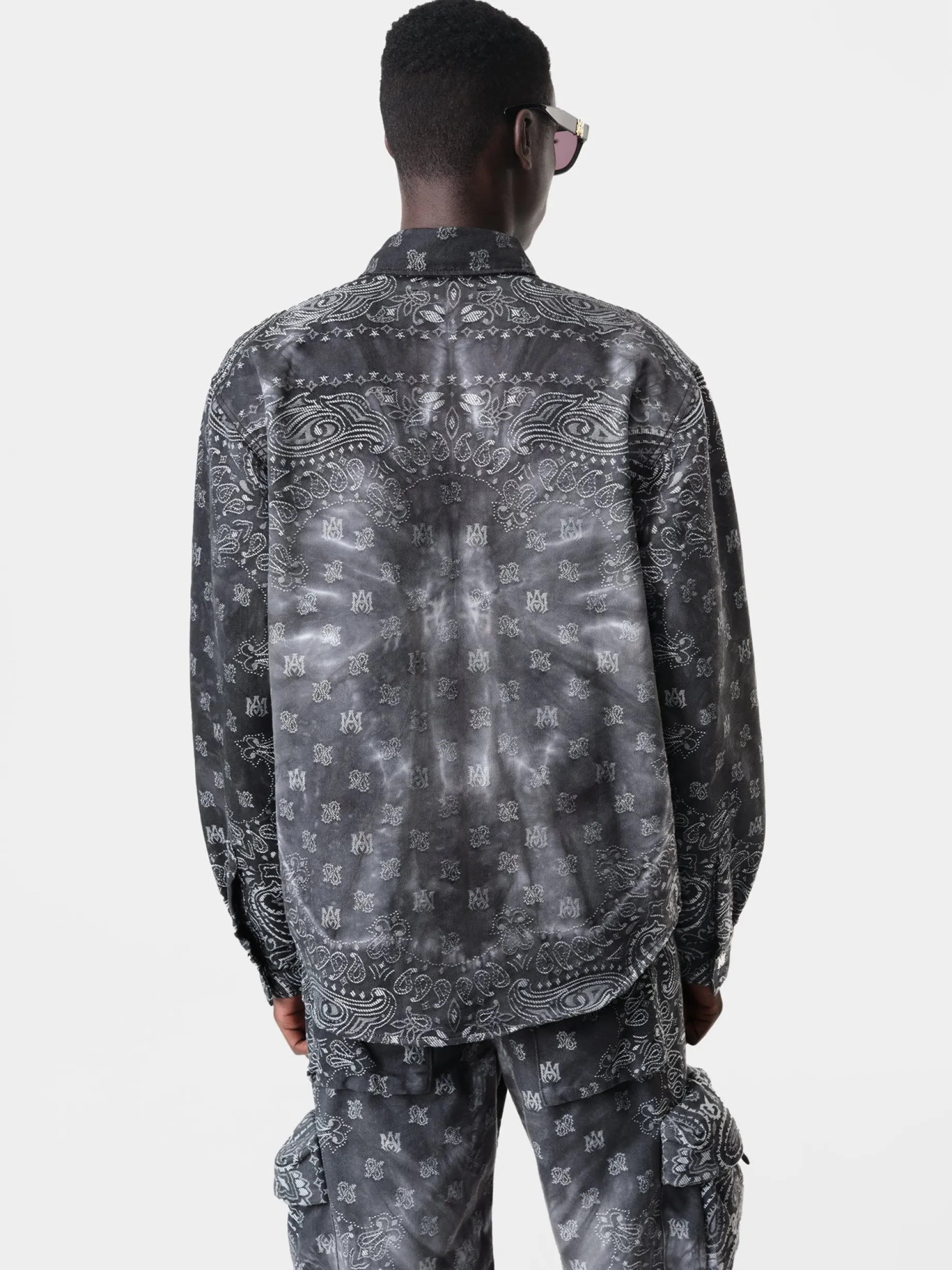 TIE DYE BANDANA OVERSHIRT