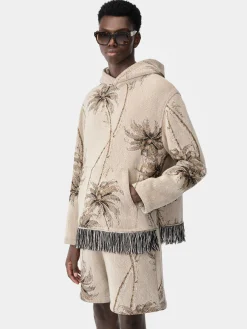 TWISTED PALMS TAPESTRY HOODIE