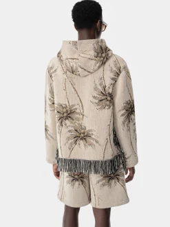 TWISTED PALMS TAPESTRY HOODIE