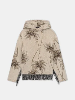 TWISTED PALMS TAPESTRY HOODIE