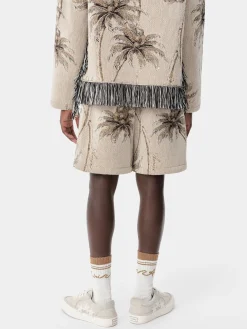 TWISTED PALMS TAPESTRY SHORT