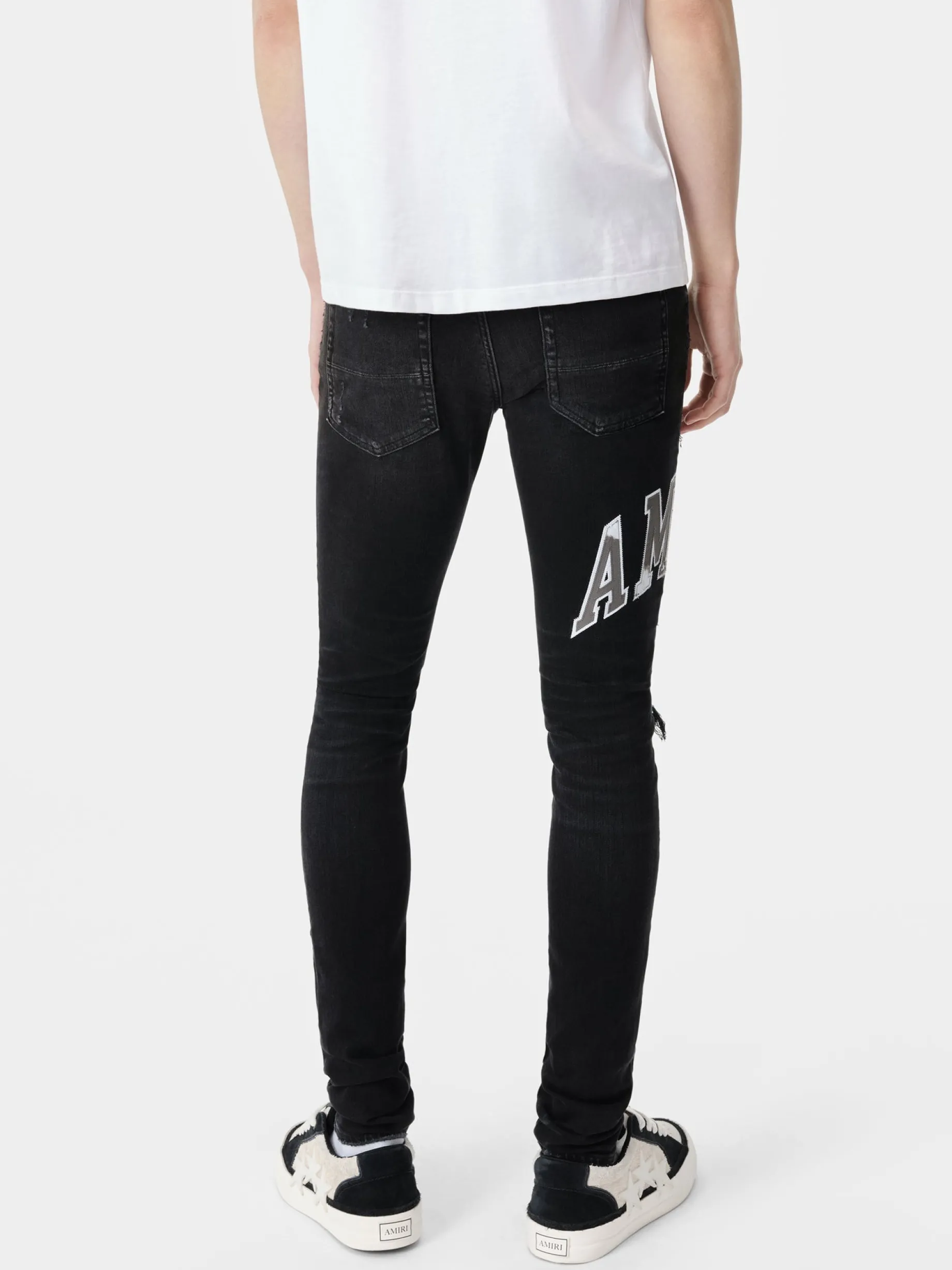 VARSITY LOGO REPAIR JEAN