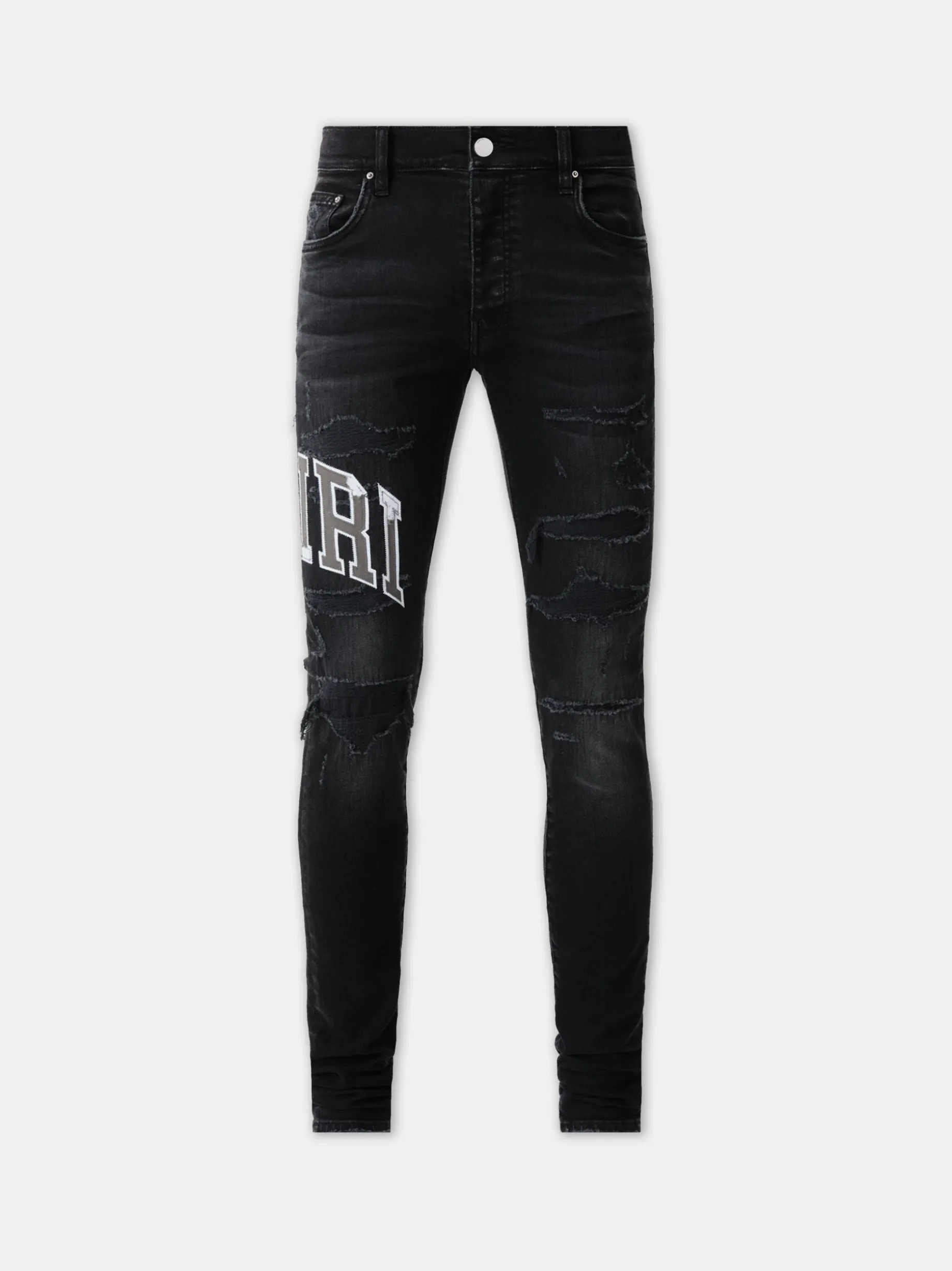 VARSITY LOGO REPAIR JEAN