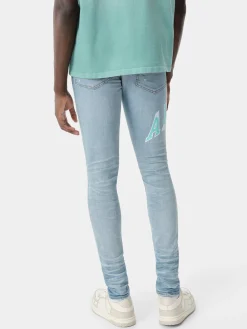 VARSITY LOGO REPAIR JEAN