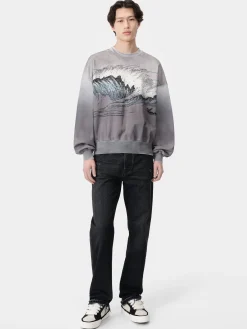 VINTAGE WAVE OVERSIZED CREW