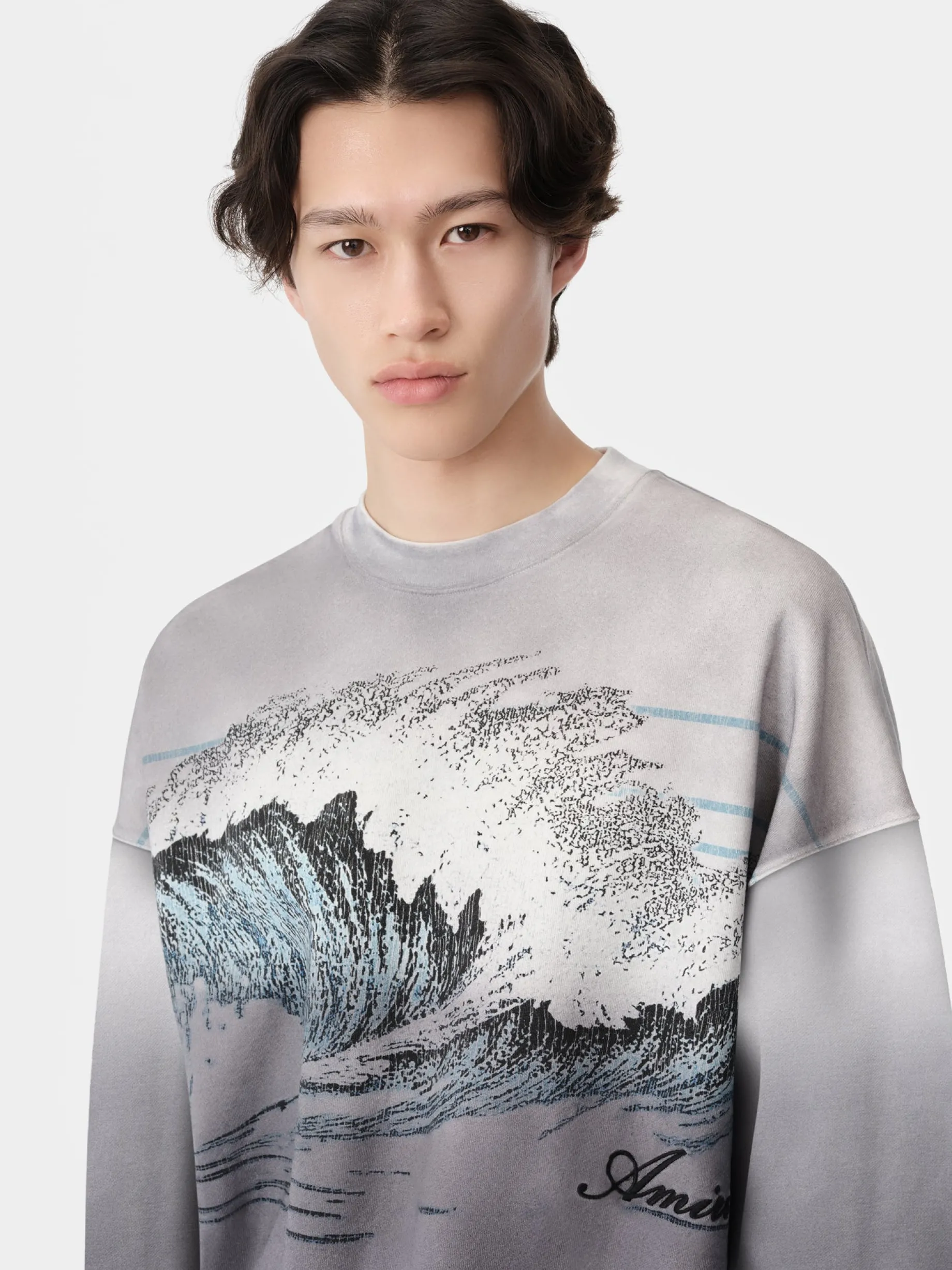 VINTAGE WAVE OVERSIZED CREW