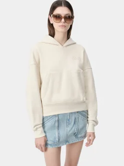 WOMEN'S AMIRI EMBROIDERED HOODIE