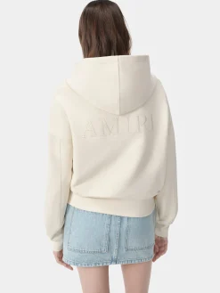 WOMEN'S AMIRI EMBROIDERED HOODIE