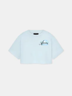 WOMEN'S AMIRI PARADISE AIRBRUSH TEE