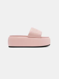 WOMEN'S AMIRI SCRIPT PLATFORM SANDAL
