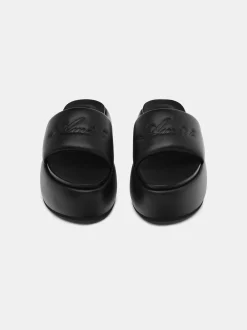 WOMEN'S AMIRI SCRIPT PLATFORM SANDAL