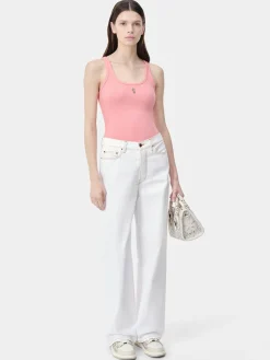 WOMEN'S AMIRI STACKED RIBBED TANK