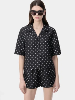 WOMEN'S MA PAISLEY SHIRT
