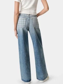 WOMEN'S MA QUAD HIGH RISE WIDE JEAN