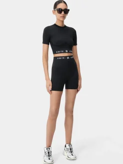 WOMEN'S MA RIBBED SEAMLESS SHORT