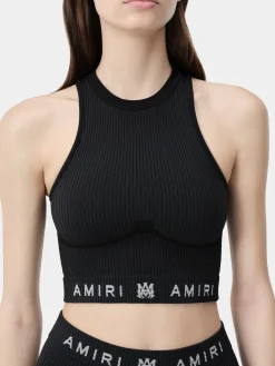 WOMEN'S MA RIBBED SEAMLESS TANK TOP