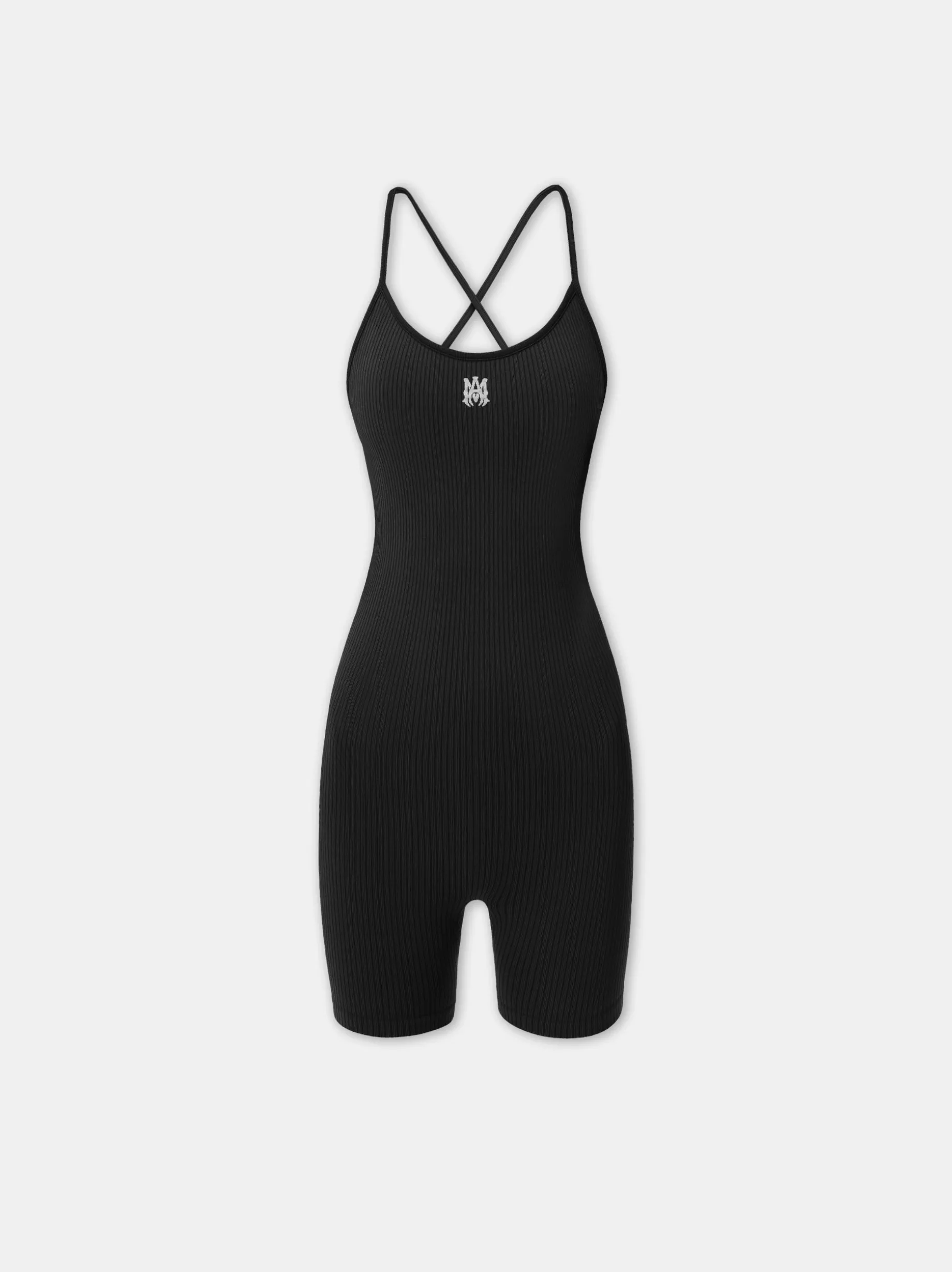 WOMEN'S MA RIBBED SEAMLESS ROMPER