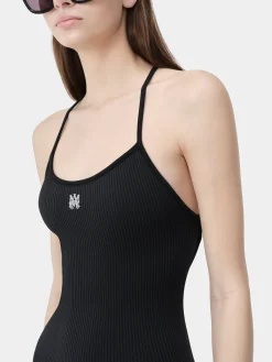 WOMEN'S MA RIBBED SEAMLESS ROMPER