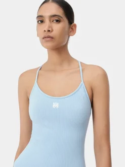 WOMEN'S MA RIBBED SEAMLESS ROMPER