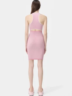 WOMEN'S MA SEAMLESS CUT-OUT MINI DRESS