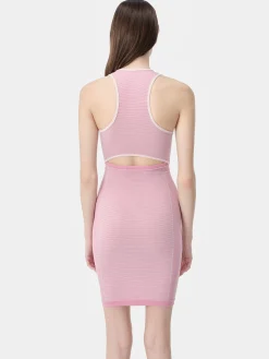 WOMEN'S MA SEAMLESS CUT-OUT MINI DRESS