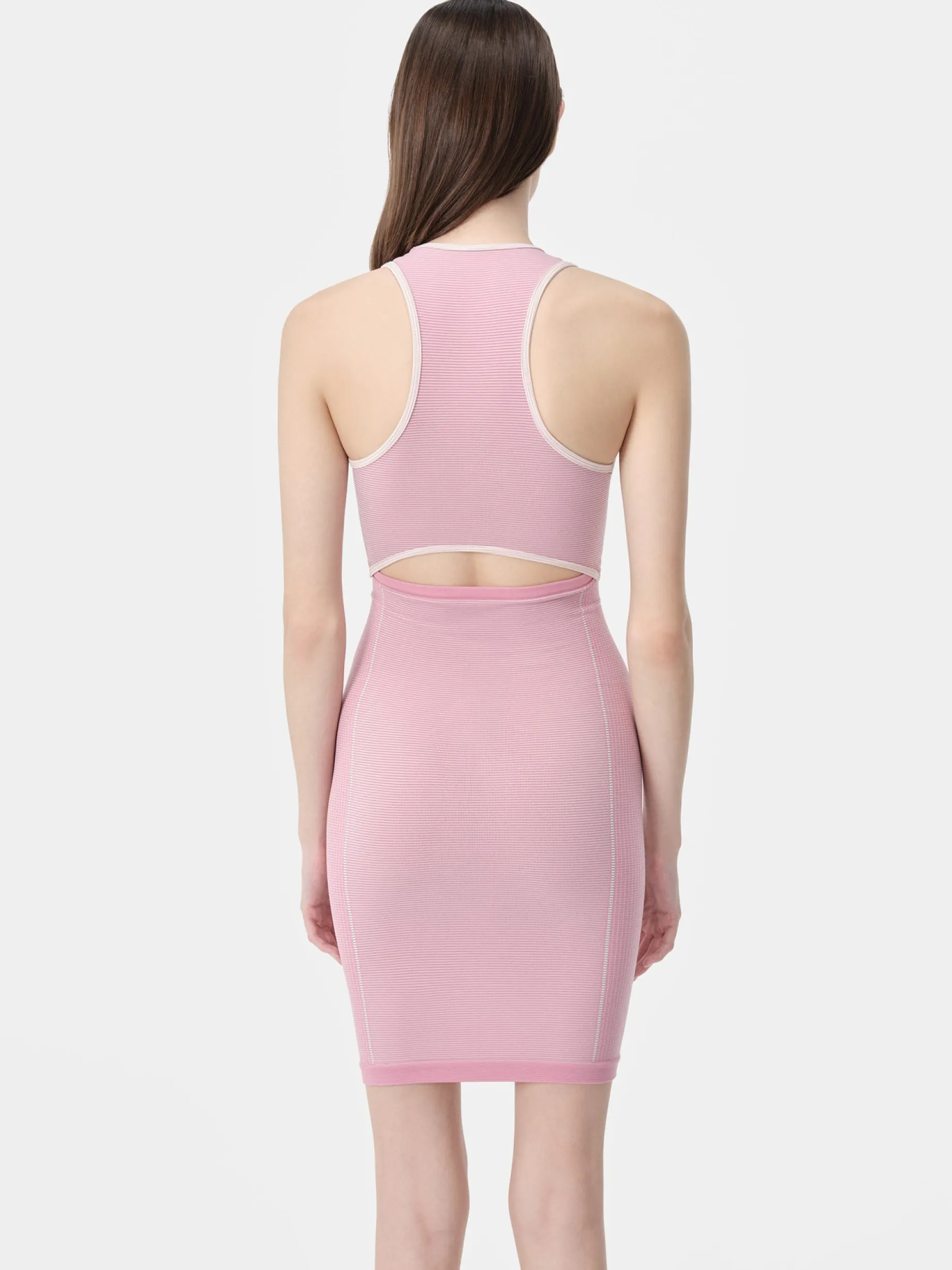 WOMEN'S MA SEAMLESS CUT-OUT MINI DRESS