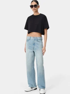 WOMEN'S WIDE STRAIGHT JEAN